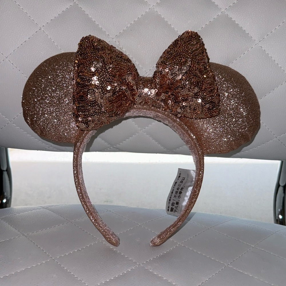 Rose gold Mickey ears